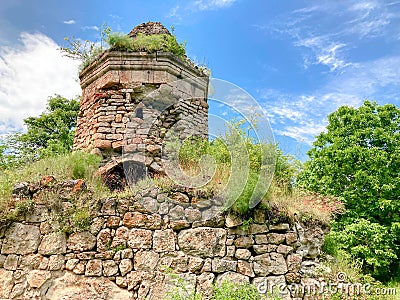 Kaptavank Monastery in Chinchin village of Tavush - Armenia Stock Photo