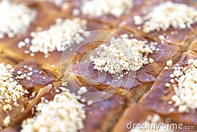 Karadeniz Dessert Laz Boregi in a tray Stock Photo