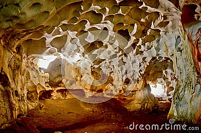 Karain Cave. Paleolithic. Ancient civilization Stock Photo