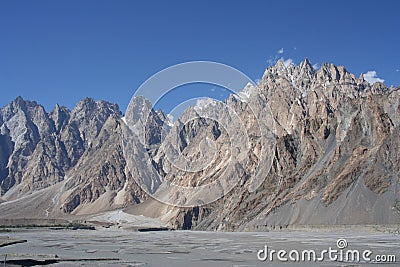 Karakorum Range Pakistan Stock Photo