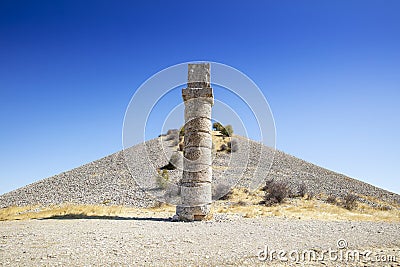 Karakus Tumulus, Nemrut National Park Stock Photo