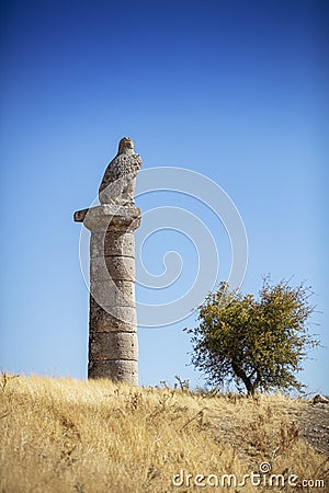 Karakus Tumulus, Nemrut National Park Stock Photo