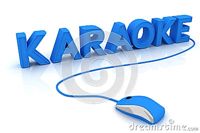 Karaoke Stock Photo