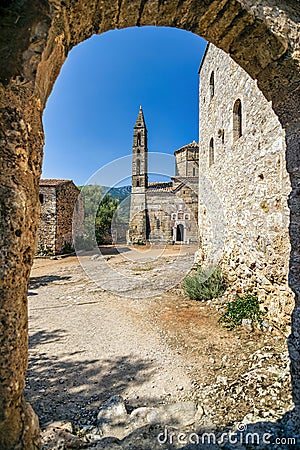 Kardamili old town, Messenia, Greece Stock Photo