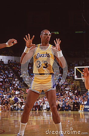 Kareem Abdul-Jabbar Editorial Stock Photo