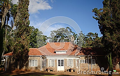 Karen Blixen House, Langata, Kenya Editorial Stock Photo