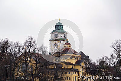 Karl Mullersches public bathouse in Munich, Germany Stock Photo