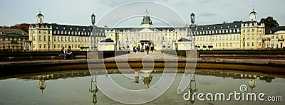 Karlsruhe Palace Stock Photo