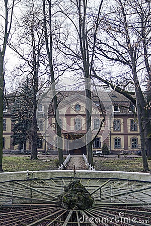 Karolyi Weiss palace Stock Photo
