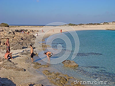 Karpathos, Greece, Monday 2 July 2019 Exploring amazing Greek island summer holidays trip background wallpaper fine prints Editorial Stock Photo