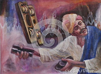 Kartal Instrument painting Stock Photo