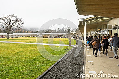 Karuizawa prince shopping plaza, Japapn Editorial Stock Photo