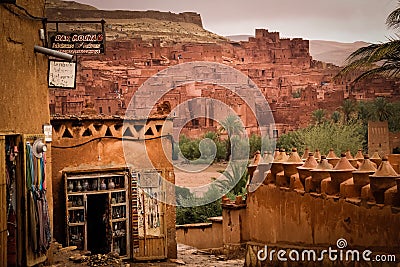 Kasbah Ait Ben Haddou. Morocco. Editorial Stock Photo