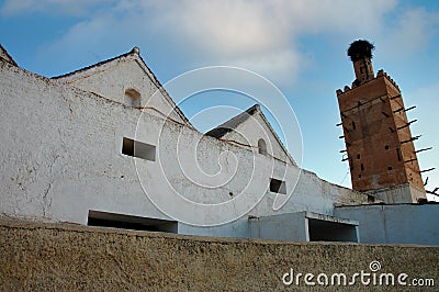 Kasbah of the city of Kasba Tadla in Morocco Stock Photo