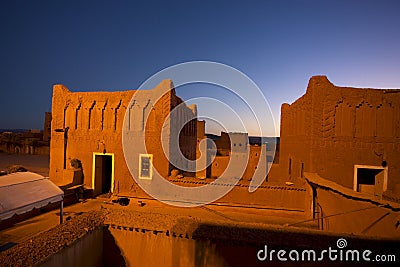 Kasbah in ouarzazate Stock Photo