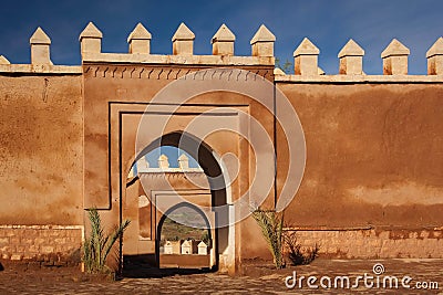 Kasbah Tifoultoute. Ouarzazate. Morocco. Stock Photo