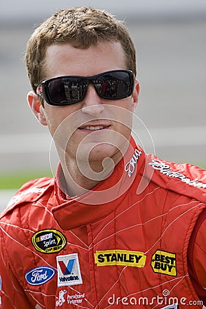 Kasey Kahne at the track Editorial Stock Photo