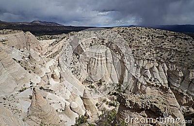 Kasha-Katuwe Tent Rocks National Monument, New Mexico, USA Stock Photo