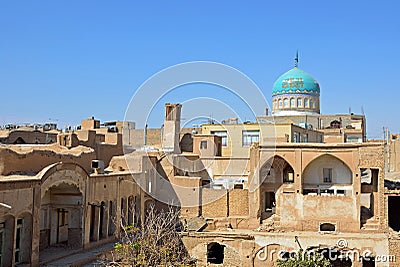 Kashan old city Stock Photo