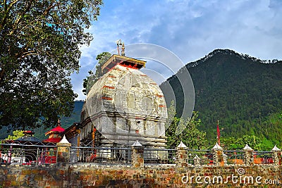Kashi Vishwanath Temple in Uttarkashi, Uttarakhand Stock Photo