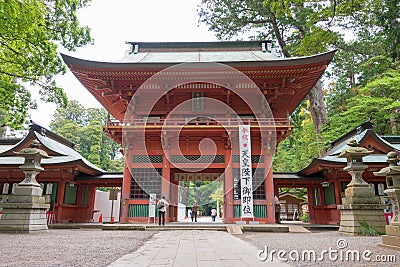 Kashima Shrine Kashima jingu Shrine in Kashima, Ibaraki Prefecture, Japan. Editorial Stock Photo