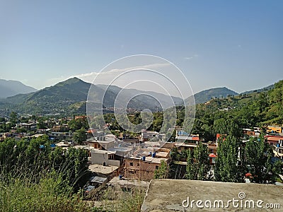 Kashmir , Muzaffarbad Stock Photo