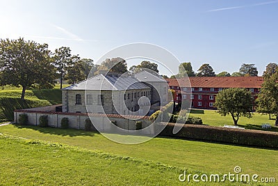 Kastellet fortress in Copenhagen, Denmark, one of the best preserved fortresses in Northern Europe Editorial Stock Photo