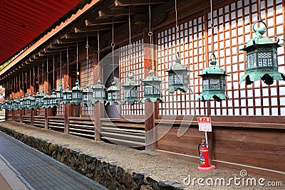 Kasuga Taisha Shrine, Nara,Japan Stock Photo