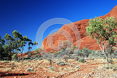 Kata Tjuta (The Olgas) Editorial Stock Photo