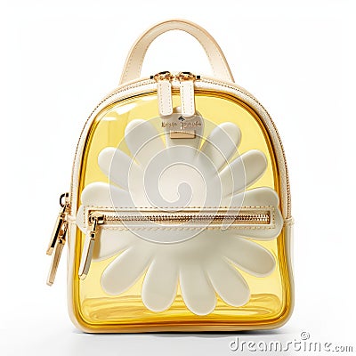 Kate Spade Mini Daisy Backpack Nzxt - Transparency And Lightness Stock Photo