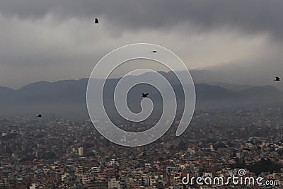 Kathmandu, nepal, south asia, view Editorial Stock Photo