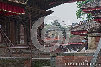 Kathmandu Nepal Temple Stock Photo