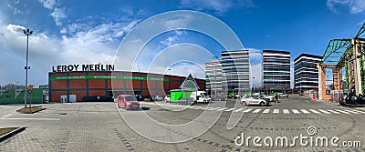 Office complex Silesia Business Park Editorial Stock Photo