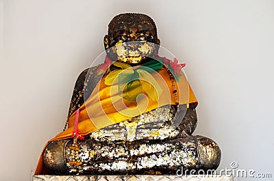 Katyayana or Gautama Buddha thai name called Phra sangkatjay hap Stock Photo