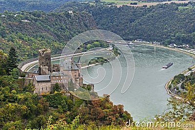 Katz Castle Stock Photo