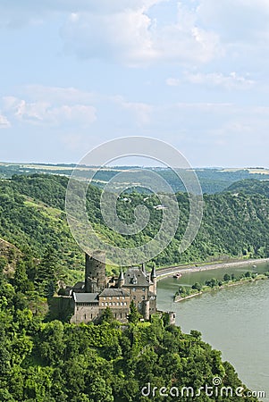 Katz Castle Stock Photo