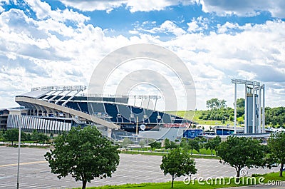 Kauffman Stadium AKA Kansas City Royals Editorial Stock Photo