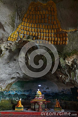 Kaw Ka Thaung Cave, Hpa An, Myanmar Stock Photo