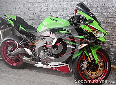 Kawasaki Ninja 250cc Editorial Stock Photo