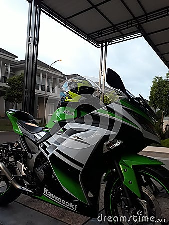 Kawasaki Ninja 250 FI Editorial Stock Photo