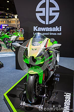 Kawasaki Ninja ZX-10R Editorial Stock Photo