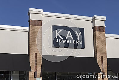 Kay Jewelers retail shop. Kay Jewelers is part of Signet Jewelers Editorial Stock Photo