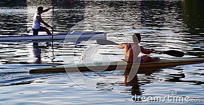 Kayak series Stock Photo
