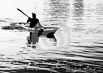 Kayak Stock Photo