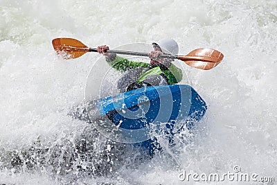 Kayaker Stock Photo