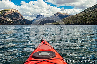 Green River Lakes, Wyoming Stock Photo