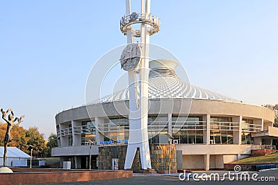 Kazakh State Circus in Almaty Editorial Stock Photo