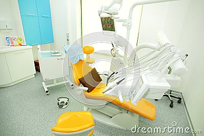 Kazakh stomatology and dental care. Dentist Stock Photo