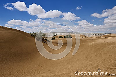 Kazakhstan,.Desert landscapes, Mangystau province Stock Photo