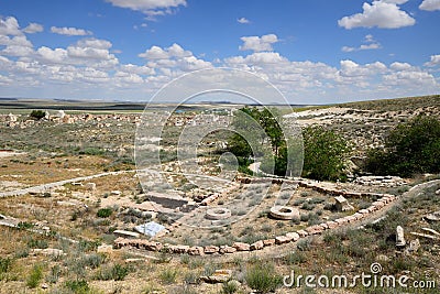 Kazakhstan., Tombs in Shopan Ata Stock Photo